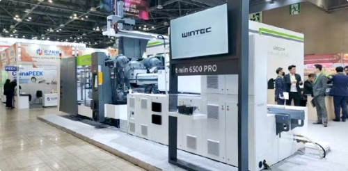 WINTEC injection molding machines were exhibited at the Kor